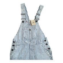 Faherty women’s Topsail Railroad stripe overalls XS NEW