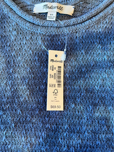 Madewell women’s Fairview tie dye sweater tank top XS NEW