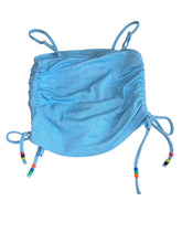 Before Sundown by Splendid girls beaded cinched cropped cami L(12)