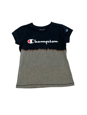 Champion girls bleached dyed tee shirt S