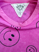T2 Love girls knotted hem happy face top 8