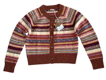 Faherty women’s Marley Fairisle sweater cardigan S NEW