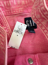 Gap women’s denim button up mini dress M NEW
