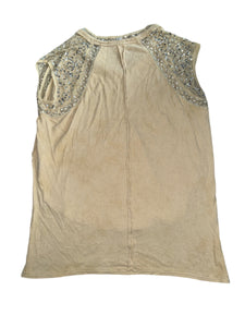 We The Free by Free People By the Light of the Moon hi low sequin top XS