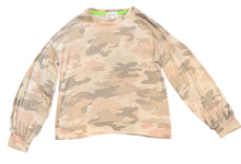 Rockets of Awesome girls pearl embellished camouflage sweater 10
