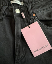 Avec Les Filles women’s high rise kick crop jeans 26 NEW