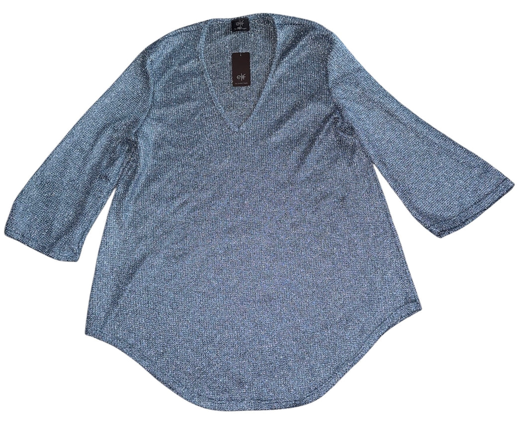 Elif for Jordan Taylor women’s sparkle knit coverup S-M NEW
