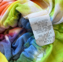 Lucy girls rainbow tie dye scalloped romper M(5)