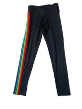 Pixie Lane girls simply soft rainbow banded leggings 6