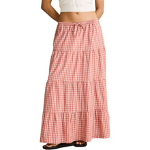 Rhythm women’s checkered Kirra maxi skirt sz 2