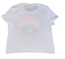 Firehouse girls neon eye graphic tee shirt M(10-12)