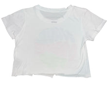 Prince Peter girls Have More Fun graphic distressed cropped tee M(10-12)