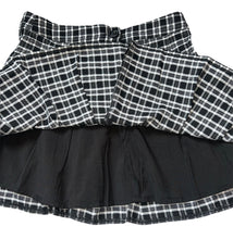 Katie J NYC tween girls pleated plaid mini skirt XL(14)