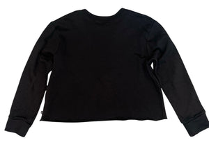 Pixie Lane girls MOOD graphic cropped sweatshirt 9-10