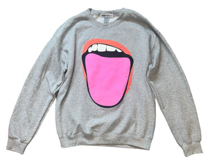 Semi Nice women’s Loud Mouth graphic pullover sweatshirt M