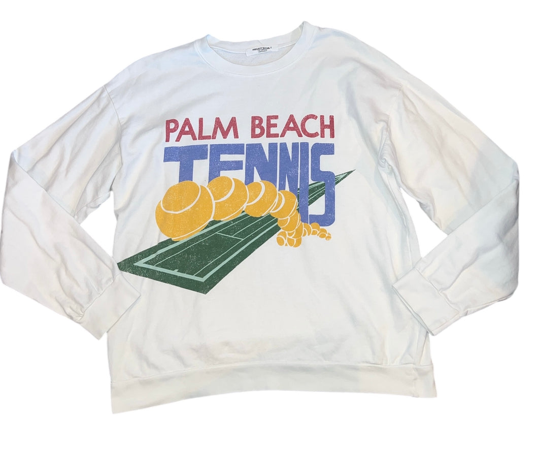 Project Social T women’s Palm Beach Tennis oversized sweatshirt S/M