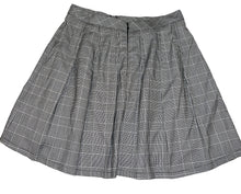 Katie J NYC juniors Brittany plaid mini skirt with buckles L NEW