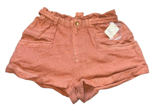 Free People women’s Topanga cuff shorts in Spiced Route XS NEW