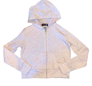 Sparkle By Stoopher toddler girls rhinestone sneaker zip hoodie 2-3T