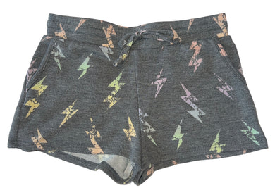 Pixie Lane girls drawstring distressed lightning bolt shorts 7