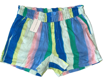 Rockets of Awesome girls striped shorts 7 NEW