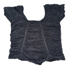 Katie J NYC tween girls Maizie ruched tee L/XL