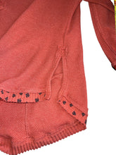 Free People women’s Heart to Heart waffle knit henley top XS