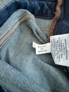 Madewell women’s Eco Edition skinny denim overalls S
