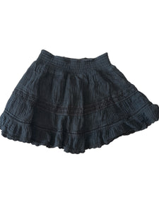 Katie J NYC tween girls Tammy crochet smocked skirt S(7-8)