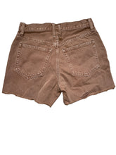 Free People women’s Makai cutoff jeans shorts in washed chocolate 25 NEW