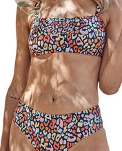 Summersalt women’s 2pc Oasis multicolor leopard bikini size 2