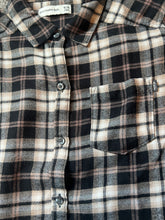 Abercrombie kids boys soft flannel button down shirt 15-16