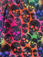 Dori Creations girls metallic skull print leggings 8-10