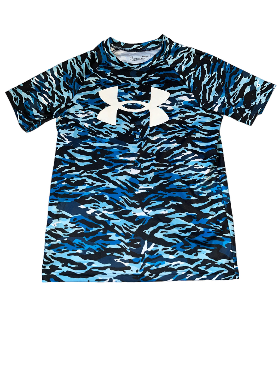 Under Armour boys camo wave active tee Youth L(14-16)