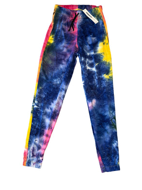 Cheryl Creations Kids girls brushed tie dye jogger pants  S NEW