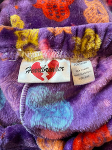 Heartbreaker girls blanket fleece Hamsa pajama lounge pants 8/10