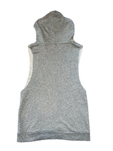 Leith women’s sleeveless hooded pullover tunic tank top S