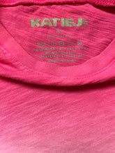 Katie J NYC tween dip dye cropped boxy tee XL(14)