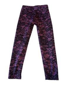 Dori Creations girls space dye lace print leggings 4