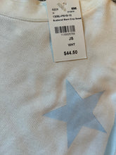 Heart & Soul juniors scattered stars cropped long sleeve top S NEW