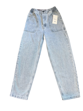 RVCA women’s Scrunchie denim light wash jeans XS/6 NEW