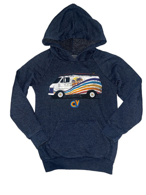 Californian Vintage kids retro van graphic hoodie sweatshirt 8