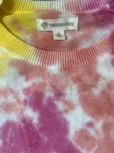 Tucker & Tate girls tie dye sweater 8