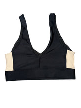 Peloton women’s ribbed panel sports bra S