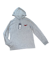 Vineyard Vines boys Football Whale hoodie tee M(12-14) NEW