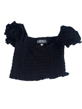 Katie J NYC tween girls Marlee smocked top S(7-8)