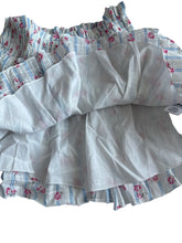 Katie J NYC tween girls Brooke skirt in Petunia stripe XL(14)