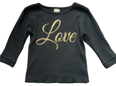 PB & jealous baby girl Love thermal 18-24 months