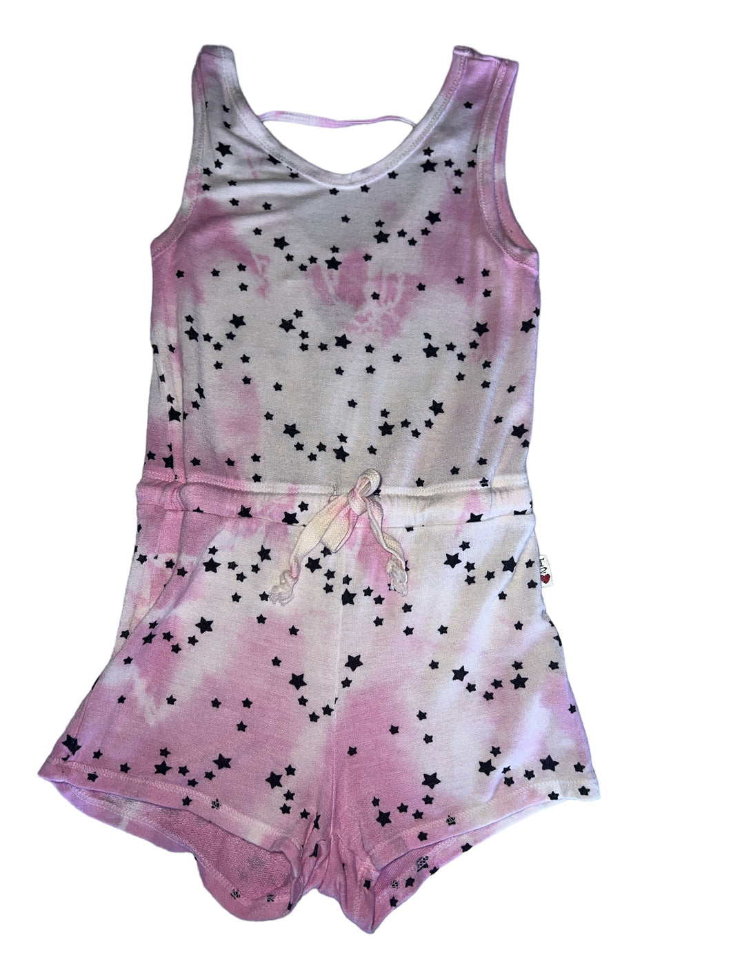T2 Love toddler girls mini stars tie dye romper 2T