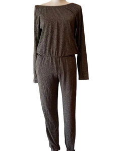 Gap Kids Girls long sleeve glitter jumpsuit S(6-7) NEW